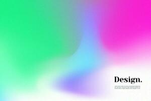 Abstract background in gradient colors. Colorful grain banner vector illustration.