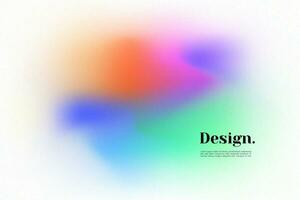 Abstract background in gradient colors. Colorful grain banner vector illustration.