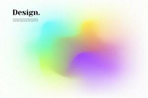 Abstract background in gradient colors. Colorful grain banner vector illustration.