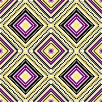 Seamless geometric pattern. Ethnic ornament. Aztec style. Tribal motif. illustration for web design or print. vector