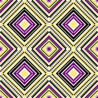 Seamless geometric pattern. Ethnic ornament. Aztec style. Tribal motif. illustration for web design or print. vector