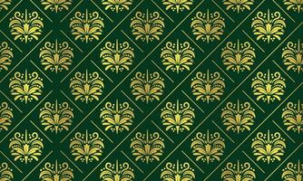 Seamless Art Deco Vector Ornament Pattern