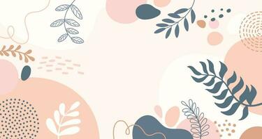 abstract autumn backgrounds for social media stories. Colorful banners with autumn leaves. vector