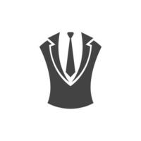 Tuxedo logo design vector