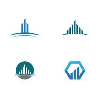 Business Finance Logo template vector