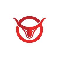 Taurus Logo Template vector icon illustration design