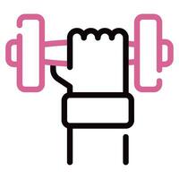 Weightlifting Icon illustration vector