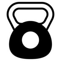 Kettlebell Swing Icon illustration vector