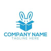 Rabbit Vector Logo Template. The idea of this logo