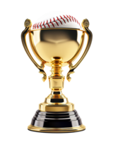 generativ ai, png Baseball Gewinner Trophäe, Sport Champion Tasse