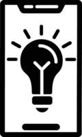 Idea Glyph Icon vector