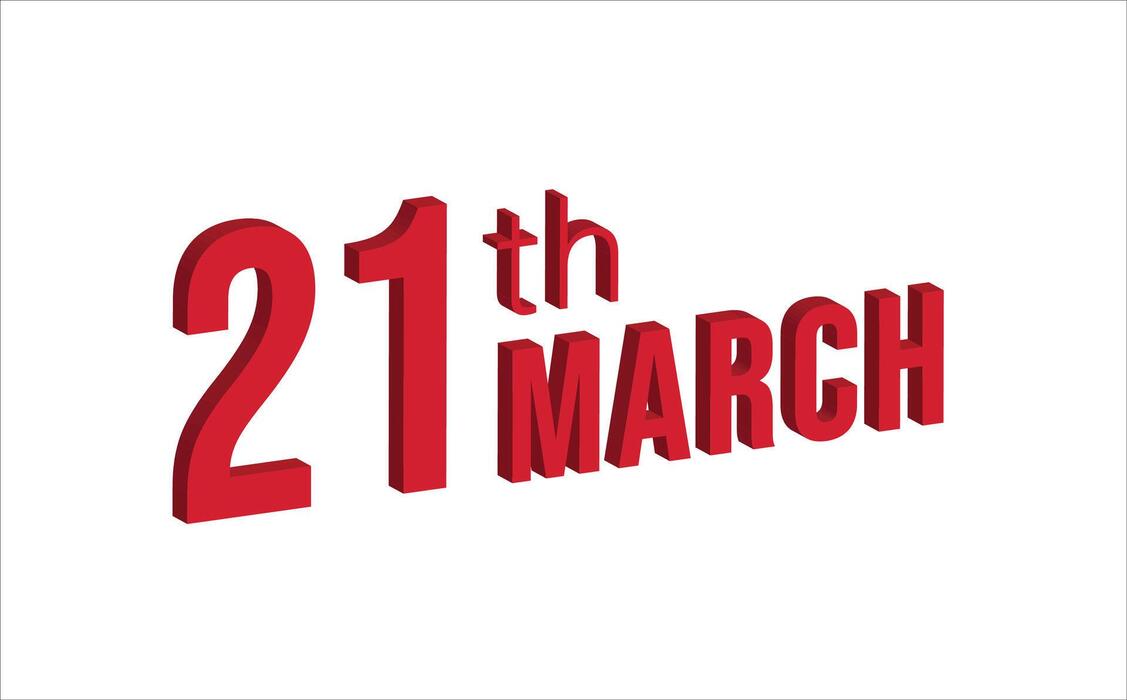 21 March Vector Art, Icons, and Graphics for Free Download