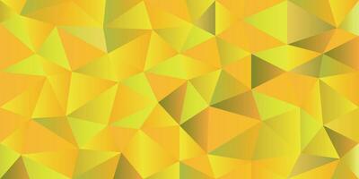 Premium background Background of golden triangles and rhombuses vector