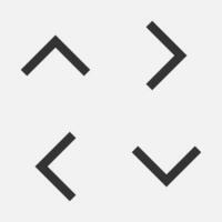 arrow caret next back up down icon navigation button vector