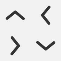 arrow rounded caret next back up down icon navigation button vector
