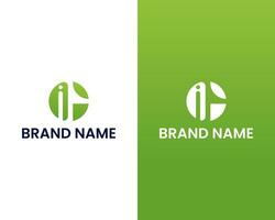 IG premium letter monogram logo design vector template