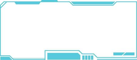 Futuristic Tech Frame vector