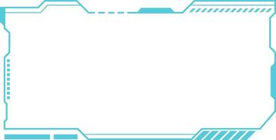 Futuristic Tech Frame vector