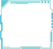 Futuristic Tech Frame vector