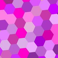 panal hexágono púrpura multi nivel hexagonal modelo vector