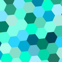 honeycomb hexagon blue multi level Hexagonal pattern vector