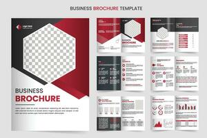 company profile brochure design minimal multipage business brochure template design annual report,creative design Multipurpose template with cover vector