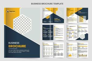 company profile brochure design minimal multipage business brochure template design annual report,creative design Multipurpose template with cover vector