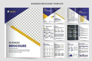 company profile brochure design minimal multipage business brochure template design annual report,creative design Multipurpose template with cover vector