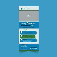 Business Roll Up Design Template vector