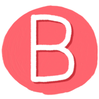 Brief b Brief von Alphabet png