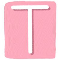 Letter T letter of alphabet png