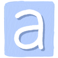 brief een brief van alfabet png