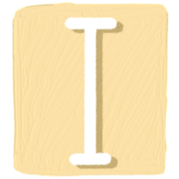 Letter I letter of alphabet png