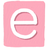 Letter e letter of alphabet png