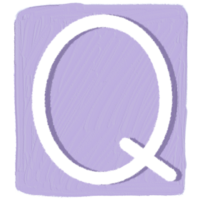 Brief q Brief von Alphabet png