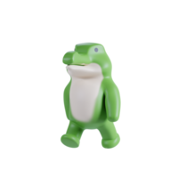 3d render animal cute crocodile png