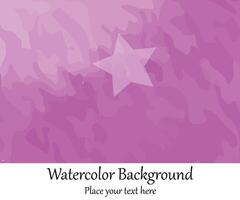 Watercolor coloring vector illustration Background design