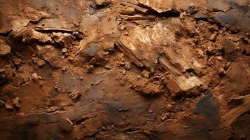 Mud texture background ai photo