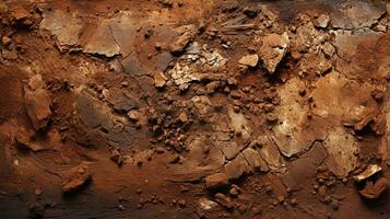 Mud texture background ai photo