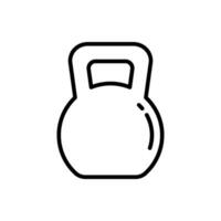 Kettle Bell icon vector design templates simple and modern