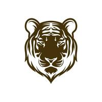 Head Tiger vector illustration design. Head Tiger logo design Template.