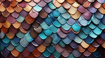 background texture fish scales ai photo