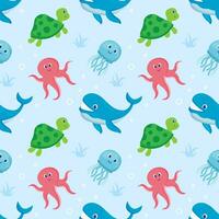 Smile Seamless Pattern Design Illustration with Smiling Character and Happiness Face in Template Hand Drawn Cartoon Flat Design vector