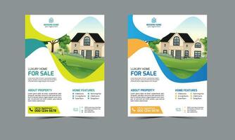 Real Estate Flyer Template, Corporate  Flyer, Flyer Design, vector