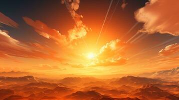 sun background texture ai photo