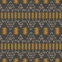 Ikat seamless pattern background Traditional pattern. Ikat Aztec tribal background. Design for the creation of this pattern using ikat pattern. Spread in Central Asia vector