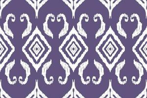 Handmade Ethnic Motif Beautiful Ikat Art. Abstract Purple Background Art. Aztec geometric art prints vector