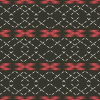 Ikat seamless pattern background Traditional pattern. Ikat Aztec tribal background. Design for the creation of this pattern using ikat pattern. Spread in Central Asia vector