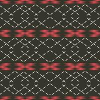 Ikat seamless pattern background Traditional pattern. Ikat Aztec tribal background. Design for the creation of this pattern using ikat pattern. Spread in Central Asia vector