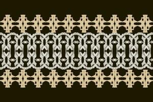 Seamless fabric pattern with traditional ornaments Design for backgrounds, carpets, wallpapers, clothes, wraps, batik, fabrics. vector